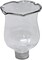 4E's Novelty Glass Candle Holder 6-Pack – Tulip Peg Votive Candle Holders for Candelabra & Décor